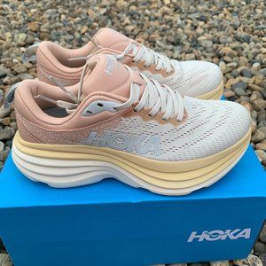 Authentic Hoka Bondi 8 women running shoes
